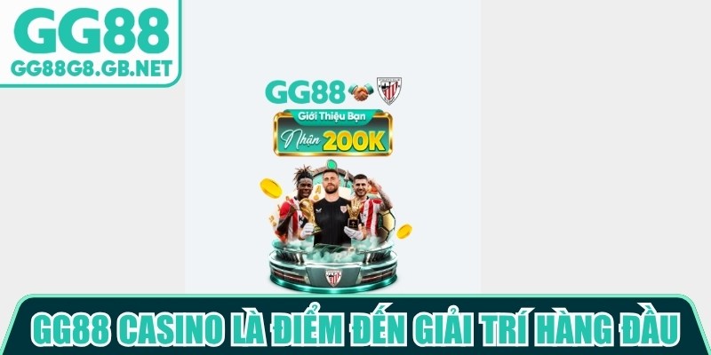 GG88 casino là điểm đến giải trí hàng đầu thu hút triệu lượt truy cập mỗi ngày